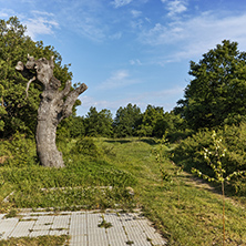 Landscape near Thracian Temple Complex  of Starosel, Plovdiv Region, Bulgaria
