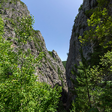 The Gorge of Erma River in sunny summer day, Bulgaria