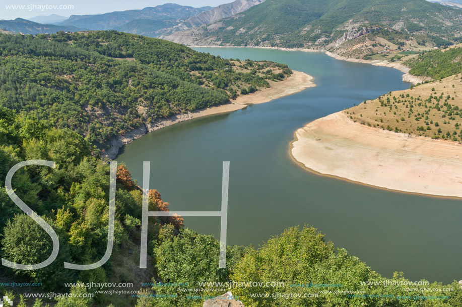 Arda River meander and Rhodopes mountain, Kardzhali Region,  Bulgaria