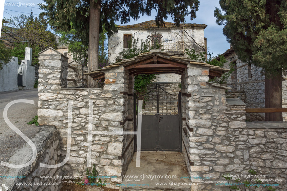 Orthodox church in village of Theologos,Thassos island, East Macedonia and Thrace, Greece