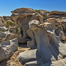 rock formations in kolymbithres beach, Paros island, Cyclades, Greece