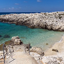 Rocks on Alaties Beach, Kefalonia, Ionian islands, Greece