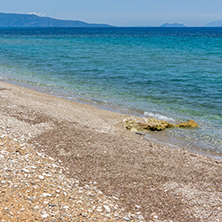 beach of town of Poros, Kefalonia, Ionian Islands, Greece