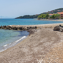 beach of town of Poros, Kefalonia, Ionian Islands, Greece