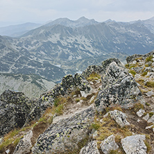 Amazing Panorama from Dzhangal Peak, Pirin mountain, Bulgaria