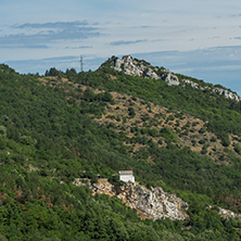 Amazing Landscape to  Rhodopes mountain from Asen"s Fortress,  Plovdiv Region, Bulgaria