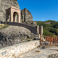 Orthodox Monastery of St. Nicholas Anapausas in Meteora, Thessaly, Greece