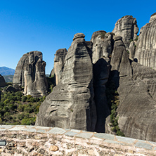 Orthodox Monastery of St. Nicholas Anapausas in Meteora, Thessaly, Greece