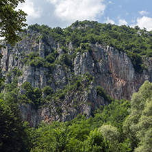 Amazing view of Jerma River Gorge in Vlaska Mountain, Dimitrovgrad region, Serbia