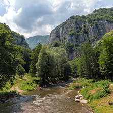 Amazing view of Jerma River Gorge in Vlaska Mountain, Dimitrovgrad region, Serbia