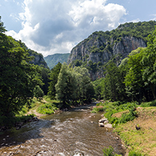 Amazing view of Jerma River Gorge in Vlaska Mountain, Dimitrovgrad region, Serbia