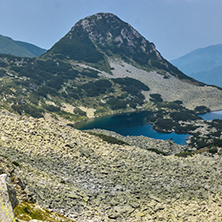 Amazing panorama to Gergiyski lakes,  Pirin Mountain, Bulgaria