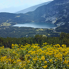 Amazing Landscape of The The Lower lake, The Seven Rila Lakes, Bulgaria