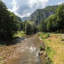 Amazing view of Jerma River Gorge in Vlaska Mountain, Dimitrovgrad region, Serbia