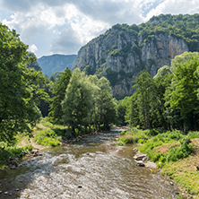 Amazing view of Jerma River Gorge in Vlaska Mountain, Dimitrovgrad region, Serbia