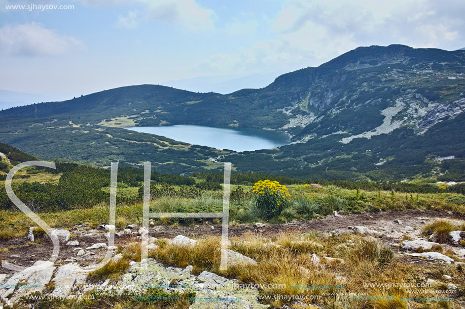 Amazing Landscape of The The Lower lake, The Seven Rila Lakes, Bulgaria