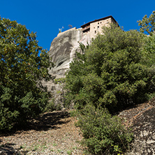 Orthodox Monastery of St. Nicholas Anapausas in Meteora, Thessaly, Greece