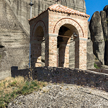Orthodox Monastery of St. Nicholas Anapausas in Meteora, Thessaly, Greece