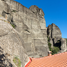 Orthodox Monastery of St. Nicholas Anapausas in Meteora, Thessaly, Greece