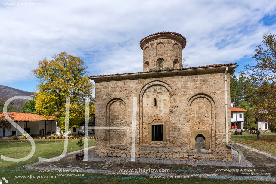 ZEMEN, BULGARIA - 9 OCTOBER 2016: Amazing view of medieval  Zemen Monastery, Pernik Region, Bulgaria