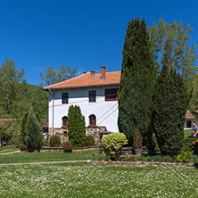 TEMSKI MONASTERY, SERBIA - 16 APRIL 2016: View of Temski monastery St. George, Pirot Region, Republic of Serbia