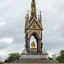 LONDON, ENGLAND - JUNE 18 2016: Prince Albert Memorial, London, Great Britain