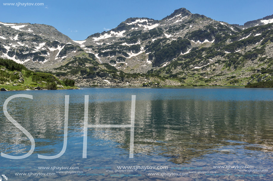 Amazing landscape of Demirkapiyski chuki and Dzhano peaks, Popovo lake, Pirin Mountain, Bulgaria