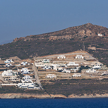 Panoramic view of Naxos Island, Cyclades, Greece