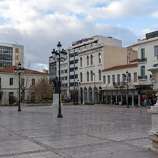 ATHENS, GREECE - JANUARY 20, 2017: Mitropoleos square in Athens, Attica, Greece