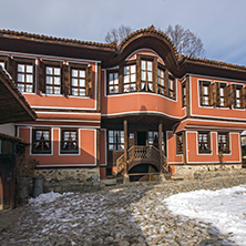 KOPRIVSHTITSA, BULGARIA - DECEMBER 13, 2013: Todor Kableshkov House Museum in historical town of Koprivshtitsa, Sofia Region, Bulgaria