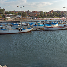 CHERNOMORETS, BULGARIA - AUGUST 16, 2017:  Amazing Seascape of port of Chernomorets, Burgas region, Bulgaria