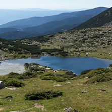 Amazing landscape with Chairski lakes, Pirin Mountain, Bulgaria