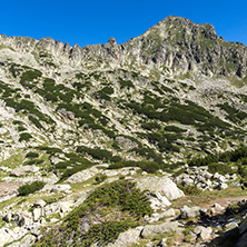 Landscape with Left Kralev Dvor pass, Pirin Mountain, Bulgaria