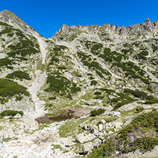 Landscape with Left Kralev Dvor pass, Pirin Mountain, Bulgaria