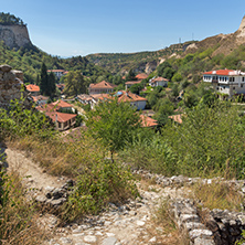 Old houses from the nineteenth century in town of Melnik, Blagoevgrad region, Bulgaria