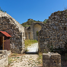 Ancient ruins of Saint Barbara church in town of Melnik, Blagoevgrad region, Bulgaria