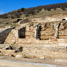 Heraclea Sintica -  Ruins of ancient Greek polis  built by Philip II of Macedon,  located near town of Petrich, Bulgaria