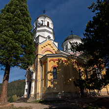 KREMIKOVTSI MONASTERY, BULGARIA - NOVEMBER 3, 2013:  Building in Kremikovtsi Monastery  of Saint George, Sofia City Region,  Bulgaria