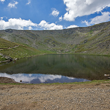 Amazing Landscape of The Tear lake, The Seven Rila Lakes, Bulgaria
