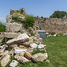 SKOPJE, REPUBLIC OF MACEDONIA - 13 MAY 2017: Skopje fortress (Kale fortress) in the Old Town, Republic of Macedonia