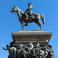SOFIA, BULGARIA - APRIL 1, 2017: Monument to the Tsar Liberator in Sofia, Bulgaria
