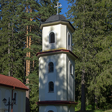 PANICHISHTE, BULGARIA - AUGUST 13, 2013: Orthodox church in Panichishte resort in Rila Mountain, Bulgaria
