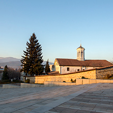 PANAGYURISHTE, BULGARIA - DECEMBER 13, 2013: Church Of The Blessed Virgin Mary in Historical town of Panagyurishte, Pazardzhik Region, Bulgaria