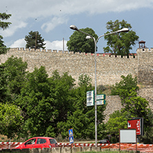 SKOPJE, REPUBLIC OF MACEDONIA - 13 MAY 2017: Skopje fortress (Kale fortress) in the Old Town, Republic of Macedonia