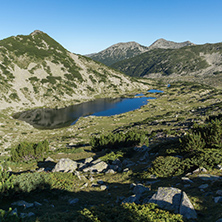 Amazing landscape with Chairski lakes, Pirin Mountain, Bulgaria