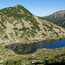 Amazing landscape with Chairski lakes, Pirin Mountain, Bulgaria