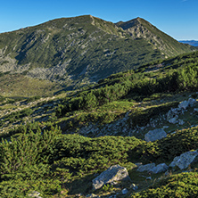 Amazing landscape with Chairski lakes, Pirin Mountain, Bulgaria