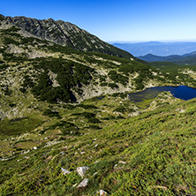 Amazing landscape with Chairski lakes, Pirin Mountain, Bulgaria