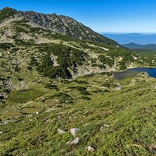 Amazing landscape with Chairski lakes, Pirin Mountain, Bulgaria