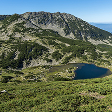 Amazing landscape with Chairski lakes, Pirin Mountain, Bulgaria